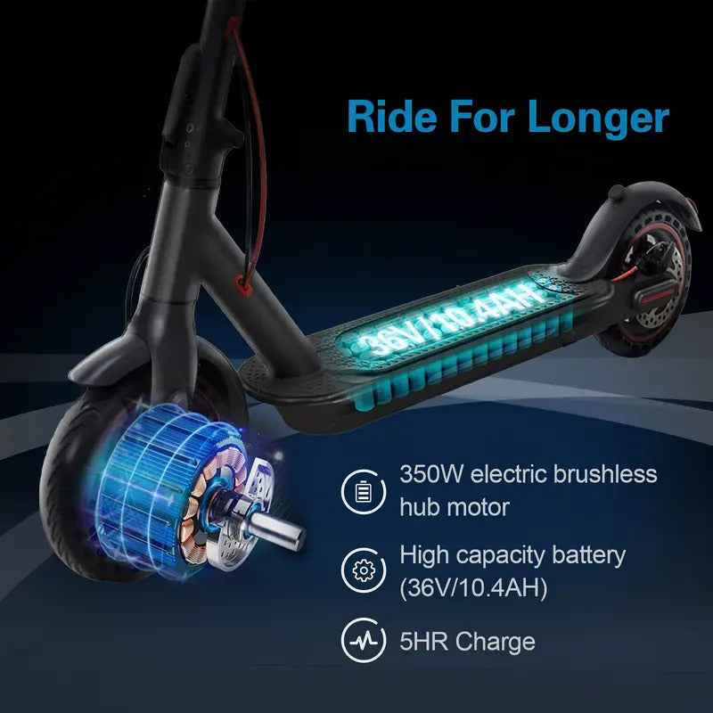 8.5″ Foldable Electric Scooter with LED Display