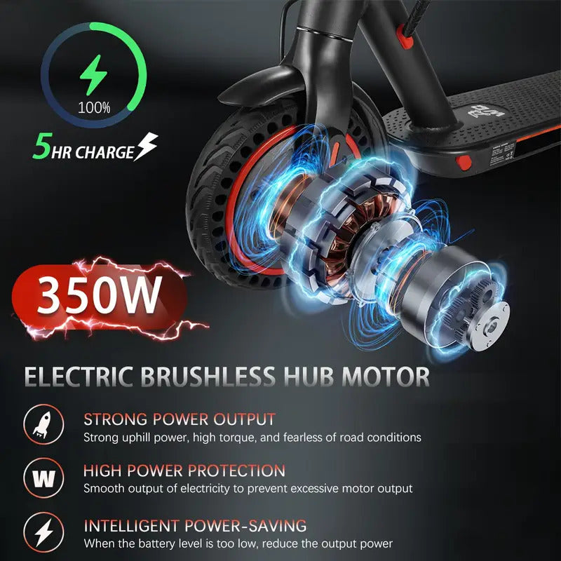8.5″ Foldable Electric Scooter with LED Display